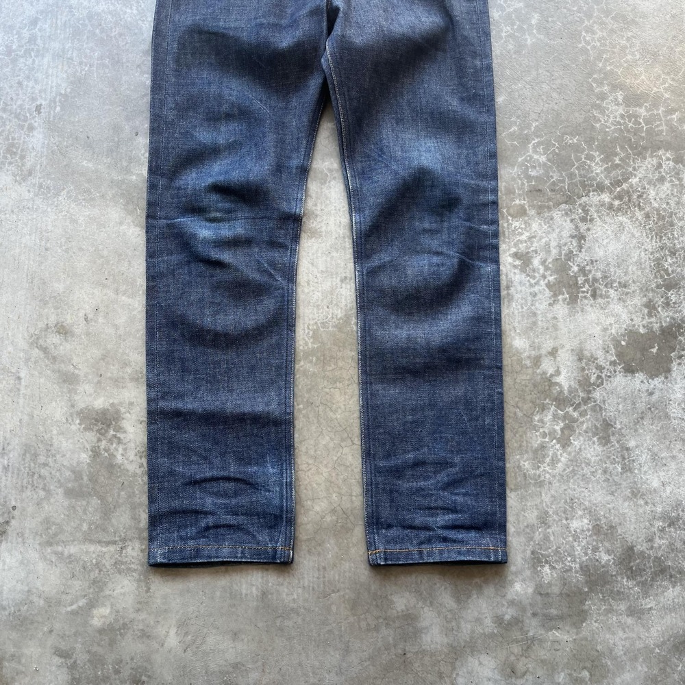 A.P.C. Jeans Mens 29 Petit Standard Selvedge Slim Fit Button Fly Raw - Picture 2 of 12